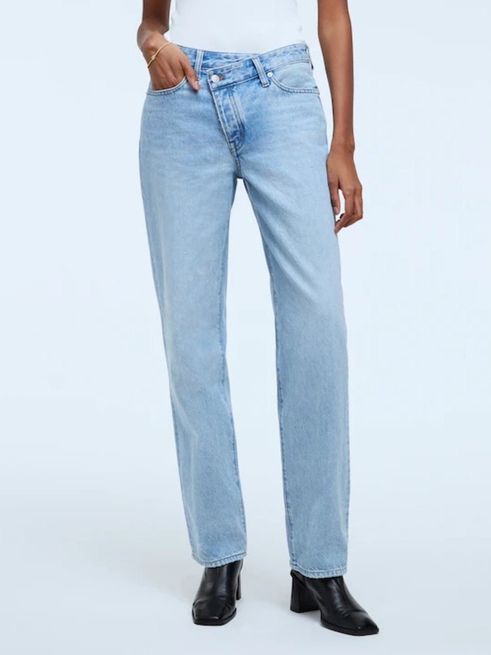 Madewell Low-Slung Straight Jeans